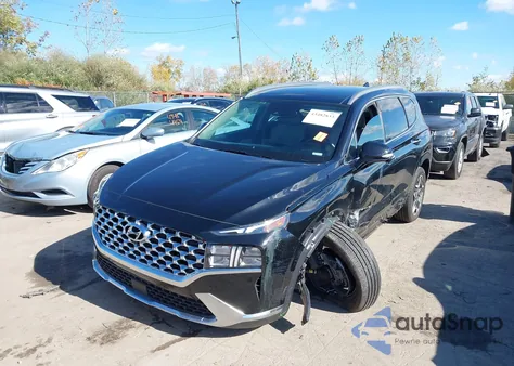 2023 Hyundai Santa Fe Hybrid Sel Premium z USA, uszkodzony, nr VIN 5NMS3DA10PH024131